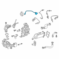 OEM GMC Savana 2500 SENSOR ASM-NOX (POSN 2) Diagram - 24001920