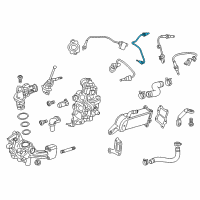 OEM Chevrolet Express Temperature Sensor Diagram - 55502674
