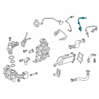 OEM 2021 Chevrolet Colorado Temperature Sensor Diagram - 55499757