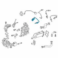 OEM 2018 GMC Canyon Temperature Sensor Diagram - 12637807