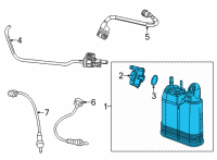 OEM 2021 Jeep Grand Cherokee L VAPOR Diagram - 68403027AD