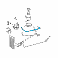 OEM BMW M5 Suction Hose Diagram - 32-41-2-228-873