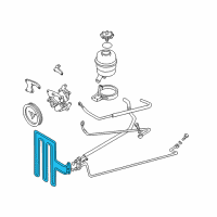 OEM 2002 BMW 525i Cooling Coil Diagram - 17-11-1-141-819