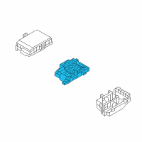 OEM Kia Rondo Engine Room Junction Box Body Assembly Diagram - 919501D230