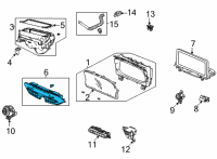 OEM Acura MDX Contl Assembly *Nh892L* Diagram - 79600-TYA-A71ZA