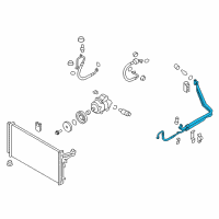 OEM Kia K900 Liquid Pipe Diagram - 977743T300