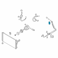 OEM 2017 Kia K900 Valve-Expansion Diagram - 976263T300