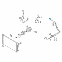 OEM 2016 Kia K900 Cap-Charge Valve Diagram - 978111D200