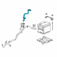 OEM 2014 Chevrolet Spark Cable Asm-Battery Negative Diagram - 95185332