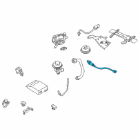 OEM 2002 Nissan Quest Heated Oxygen Sensor Diagram - 226A0-7B504