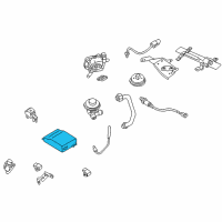 OEM Nissan Quest CANISTER Assembly-EVAPORATION Diagram - 14950-6B700