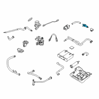 OEM Mercury Marauder Vent Control Solenoid Diagram - F7DZ-9F945-AB