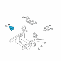 OEM Kia Sorento Engine Mounting Support Bracket Diagram - 218153E500