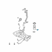 OEM 2009 Nissan Cube Fuel Tank Sending Unit Diagram - 25060-1FC1B