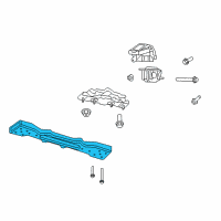 OEM 2012 Jeep Liberty Support-Transmission Diagram - 52125442AD