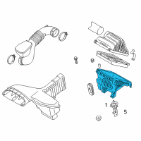 OEM Kia Body-Air Cleaner Diagram - 281123R100