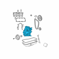 OEM Chrysler Cover Pkg-Timing Diagram - 68262818AA