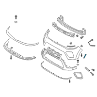 OEM Kia Soul Lamp Assembly-R/REFL & S Diagram - 921A1K0010