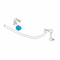 OEM 2003 Toyota Matrix Bushings Diagram - 48818-01020