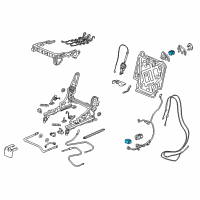 OEM 2016 Acura MDX Switch, Driver Side (Dj Interior Silver) Diagram - 81765-TZ5-A01ZA