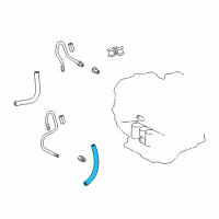 OEM 2005 Lexus ES330 Hose(For Oil Cooler Outlet) Diagram - 32942-33030