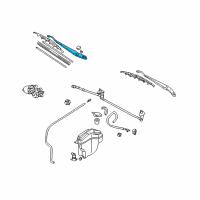 OEM 1995 Toyota Corolla Wiper Arm Diagram - 85221-02040