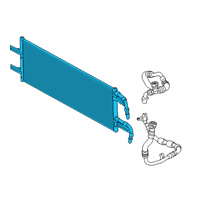 OEM BMW TRANSMISSION OIL COOLER Diagram - 17-11-8-645-851