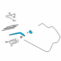 OEM 2014 Toyota Yaris Rear Arm Diagram - 85241-52180