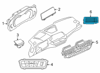 OEM 2021 BMW 330i xDrive FOOTWELL LAMP LED Diagram - 63-31-9-891-435