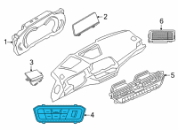 OEM 2022 BMW M440i CONTROL ELEMENT LIGHT Diagram - 61-31-5-A16-B18