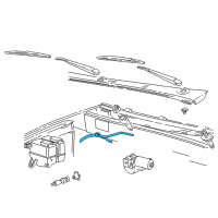 OEM 2005 Ford Explorer Sport Trac Hose Diagram - F77Z-17A605-BB