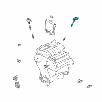 OEM 2001 Nissan Pathfinder Ignition Coil Assembly Diagram - 22448-4W010