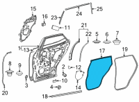 OEM 2022 Lexus NX250 WEATHERSTRIP, RR DOO Diagram - 67871-78020