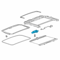 OEM 2019 Buick Enclave Motor Diagram - 84136405