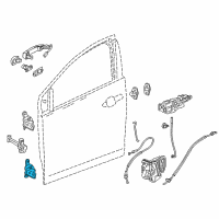 OEM 2021 Chevrolet Bolt EV Lower Hinge Diagram - 95441338