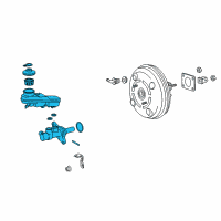 OEM Scion Master Cylinder Diagram - 47201-21092