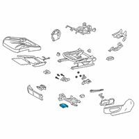 OEM Lexus UX250h Computer Assembly, POSIT Diagram - 89710-76010