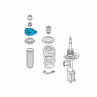 OEM Infiniti QX30 INSULATOR Assembly-STRUT Mounting Diagram - 54320-HG00B