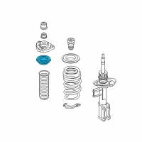 OEM Infiniti QX30 Bearing-Strut Mounting Diagram - 54325-5DA0A