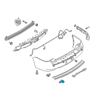 OEM 2012 Ford Flex Park Sensor Diagram - AA8Z-15K859-A