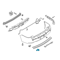 OEM 2011 Ford Flex Park Sensor Diagram - AA8Z-15K859-A