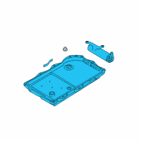 OEM BMW Oil Volume Reservoir Repair Kit Diagram - 24-34-7-544-930