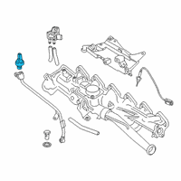 OEM Exhaust Pressure Sensor Diagram - 13-62-8-570-936