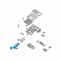 OEM 2021 Kia Niro Hose Assembly-Air Intake Diagram - 28140G2100