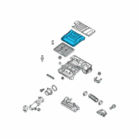 OEM 2019 Hyundai Ioniq Cover-Air Cleaner Diagram - 28111-G2100