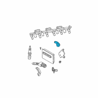 OEM 2005 Jeep Wrangler Sensor-CAMSHAFT Diagram - 5072759AB