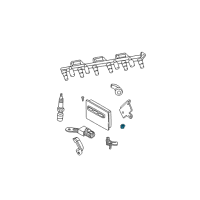 OEM 2003 Jeep Wrangler Sensor-Throttle Position Diagram - 68404428AA