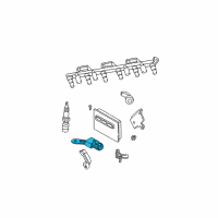 OEM 2004 Jeep Liberty Ignition Capacitor Diagram - 56041915AC