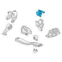 OEM 2018 Dodge Journey INSULATOR-Transmission Diagram - 68054693AB