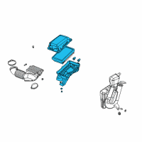 OEM Saturn Ion Cleaner Asm, Air (W/ Mass Airflow Sensor) Diagram - 15810995